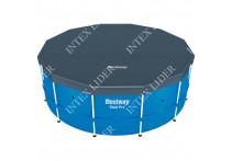 56416 BestWay Каркасный бассейн круглый, 366х76см, фильтр-насос картр 1249 л/ч